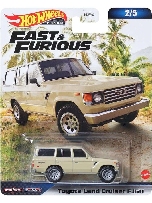 Hotwheels Toyota Land Cruiser FJ60 Fast & Furious Imported Premium 1:64 Scale