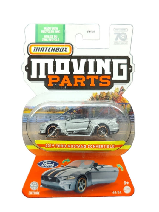 Match box 2019 Ford Mustang Convertible