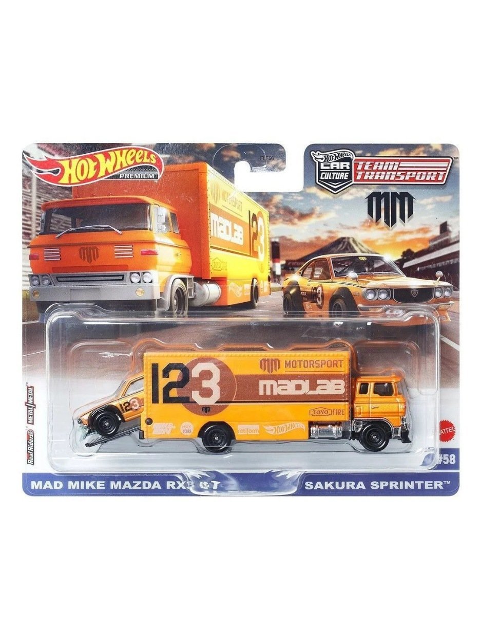 EXCLUSIVE Team Transport Mad Mink Mazda RX3 GT Sakura Sprinter
