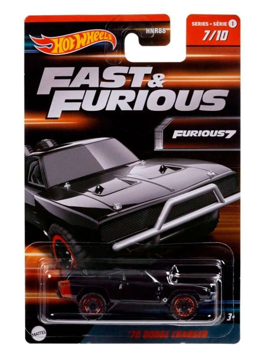 EXCLUSIVE Hotwheels Fast &amp; Furious 70 Dodge Charger