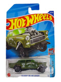 Hotwheels 55 Chevy Bel Air Gasser imported mainline 1:64 Scale