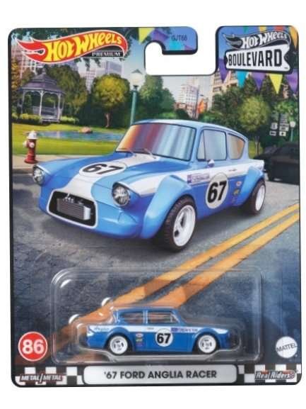 EXCLUSIVE Hotwheels Boulevard 67 Ford Anglia Racer