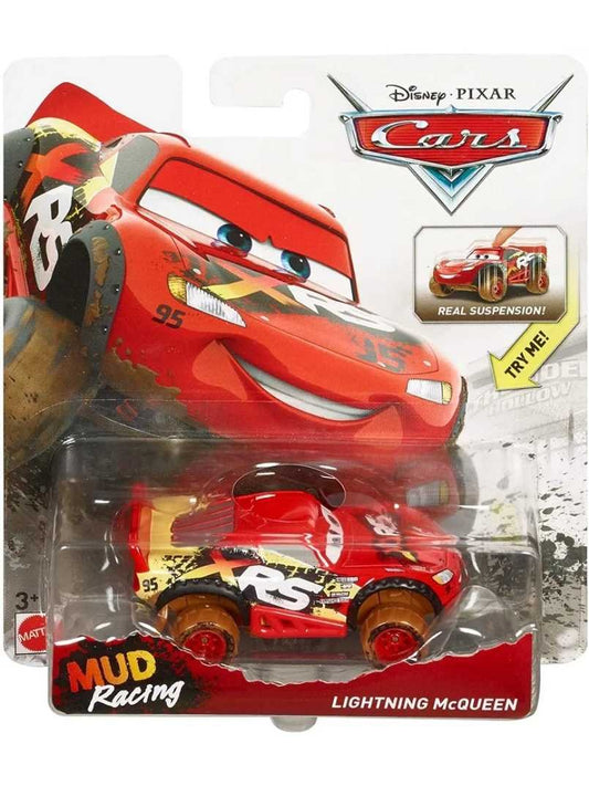 EXCLUSIVE Disney Pixar Cars Lightning McQueen Mud Racing