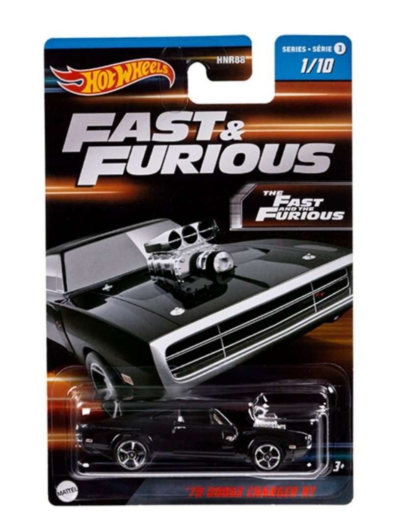 Limited Edition Hot Wheels '70 Dodge Charger R/T black