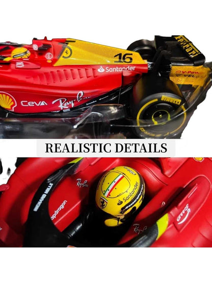 EXCLUSIVE Bburago Formula 1 (F1) Ferrari F1-75 Italian GP Charles Leclerc 2023