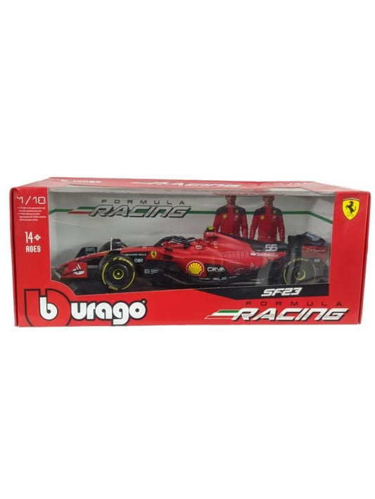 EXCLUSIVE Bburago Formula 1 (F1) SF-23 C. Sainz Scale 1:18
