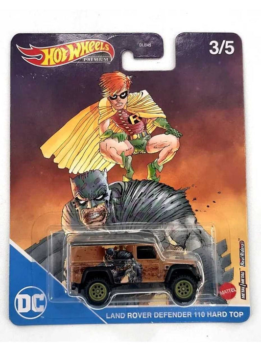 EXCLUSIVE Hotwheels Land Rover Defender 110 hard Top imported premium 1:64 Scale