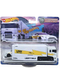 EXCLUSIVE Hotwheels Team Transport LBWK LB-Silhouette GT Nissan 35GT-RR VER.2 & Flipsider Hauler