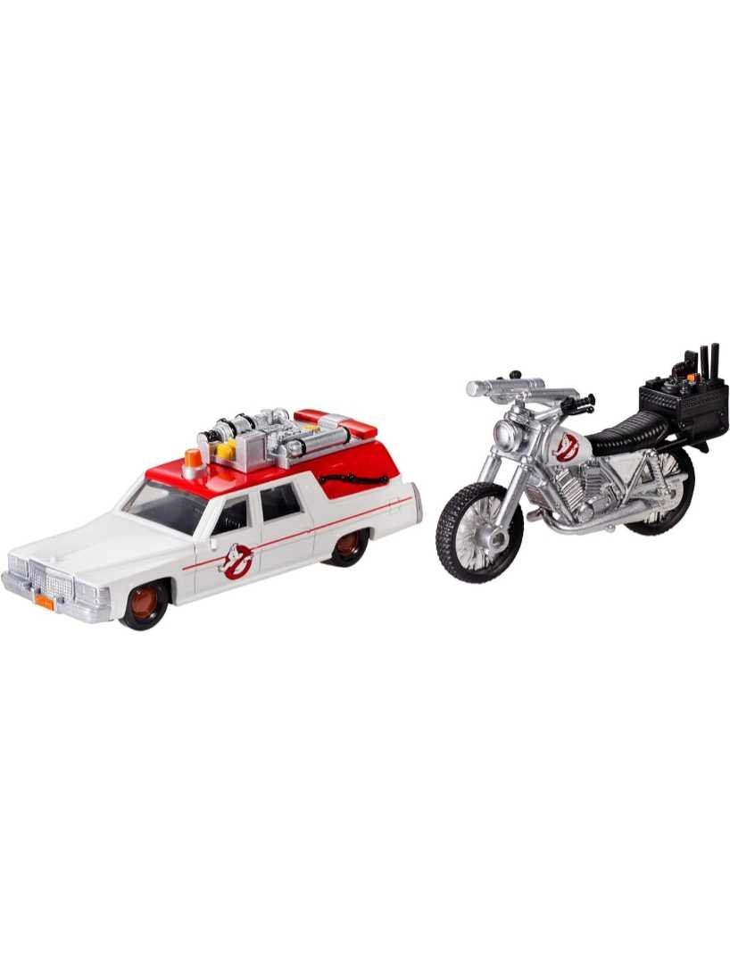 EXCLUSIVE Hotwheels Ghostbusters Ecto-1 &amp; Ecto-2