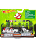 EXCLUSIVE Hotwheels Ghostbusters Ecto-1 &amp; Ecto-2