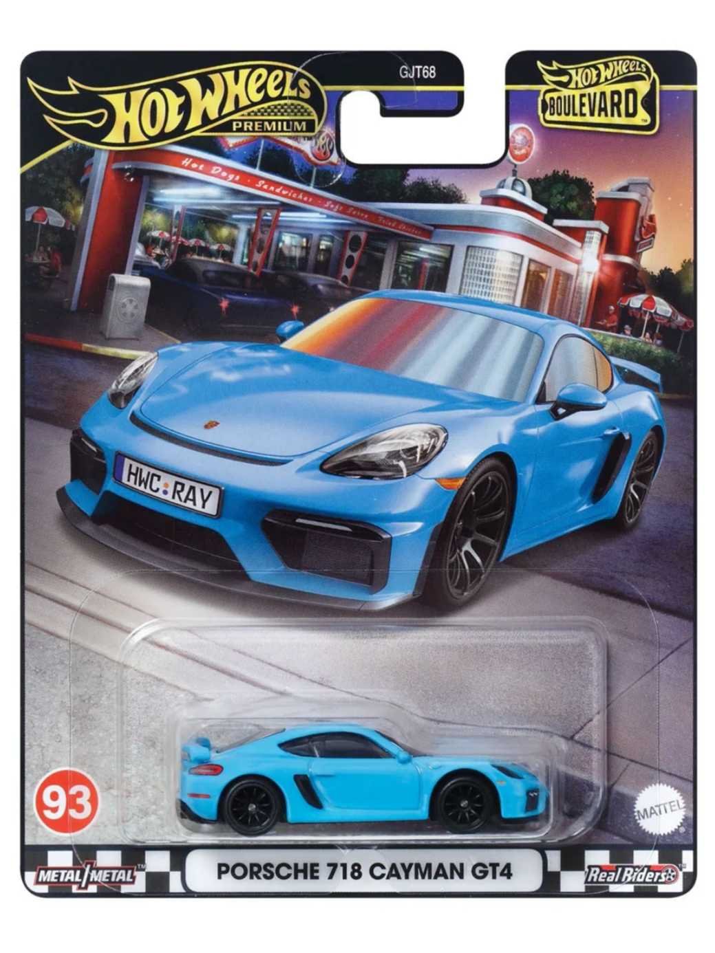 Buy Hot Wheels Boulevard Porsche 718 Cayman GT4 