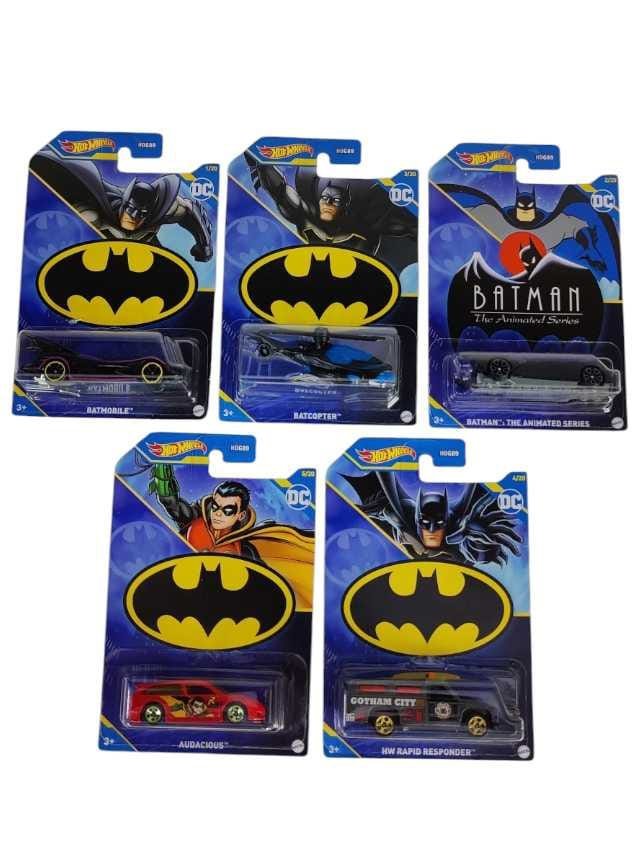 Hotwheels Exclusive Batman Set of 5