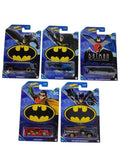 Hotwheels Exclusive Batman Set of 5