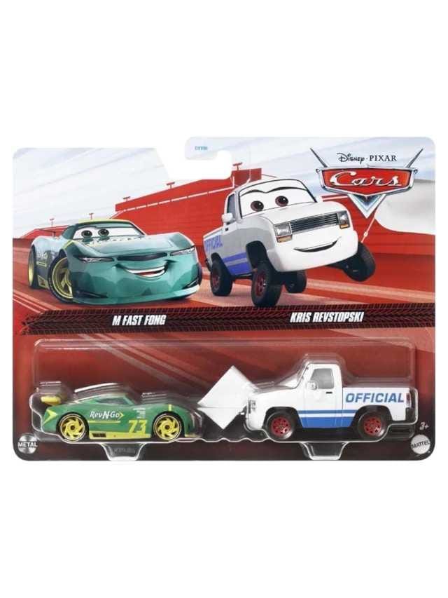 Disney Pixar Cars 2 pack M Fast Fong and Kris Revstopski