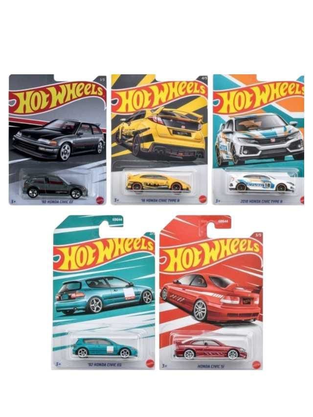 Hotwheels Exclusive Honda Series Set of 5