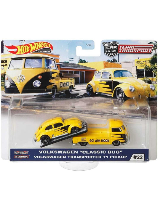 EXCLUSIVE Hotwheels Volkswagen Classic Bug Volkswagen Transporter T1 Pickup #22