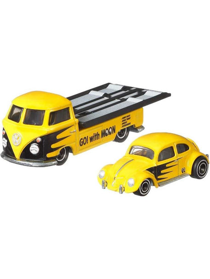 EXCLUSIVE Hotwheels Volkswagen Classic Bug Volkswagen Transporter T1 Pickup #22