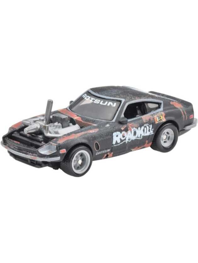 Hotwheels POP Culture Roadkill Rotsun Custom 71 Datsun 240Z (Rotsun) Imported Premium Card 1:64