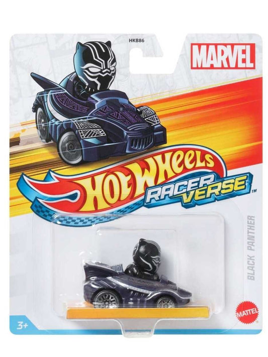 EXCLUSIVE Hotwheels Racer Verse Black Panther Vehicle