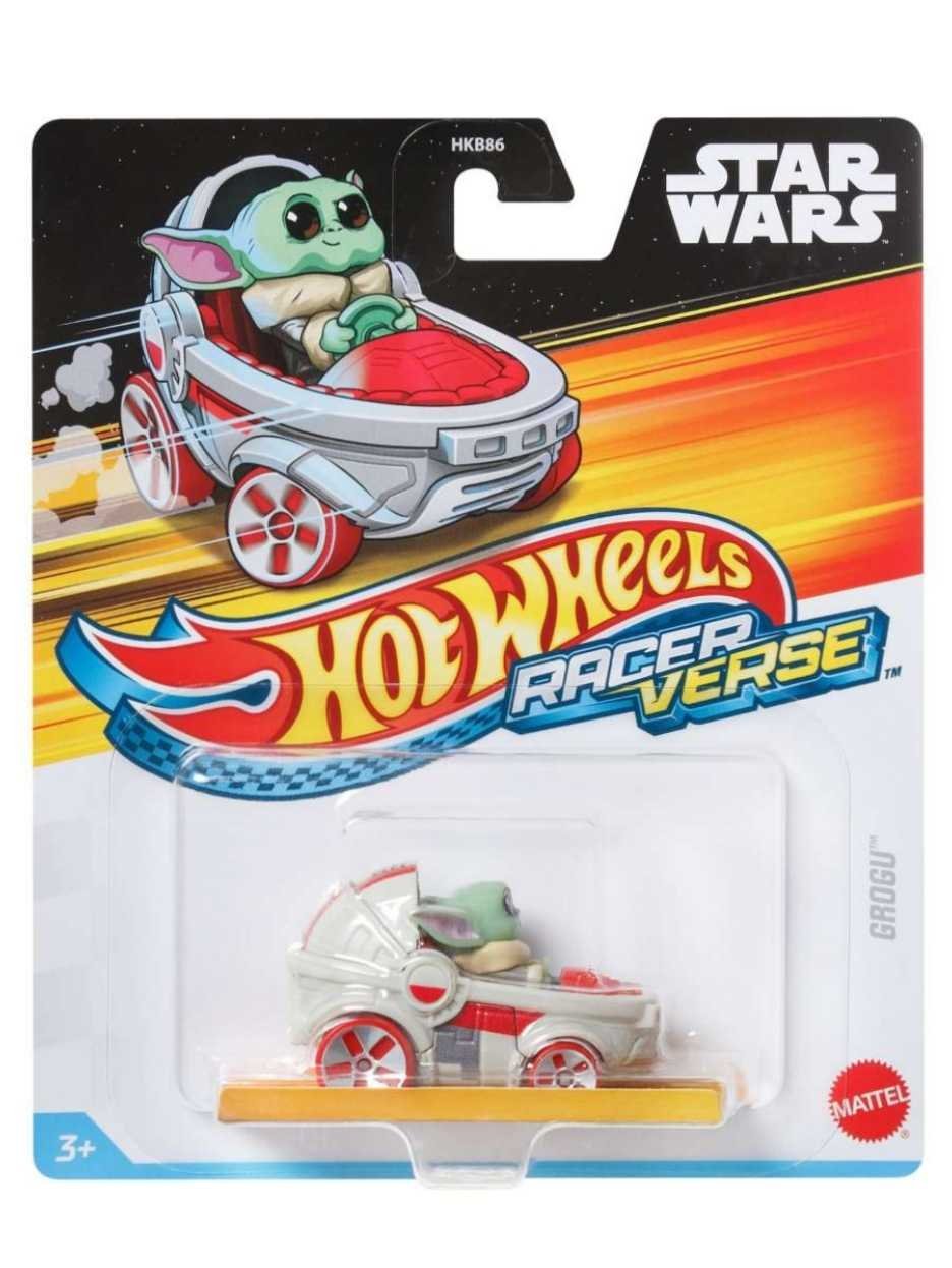 EXCLUSIVE Hotwheels Racer Verse Grogu Vehicle