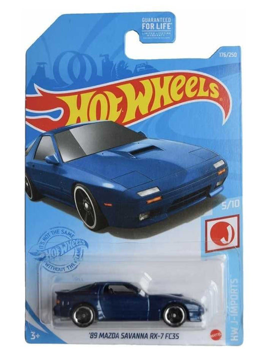  Buy Hot Wheels '89 Mazda RX-7 FC3S Blue