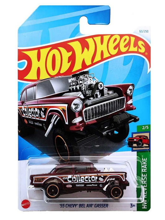 Shop Hot Wheels brown '55 Chevy Bel Air Gasser Now