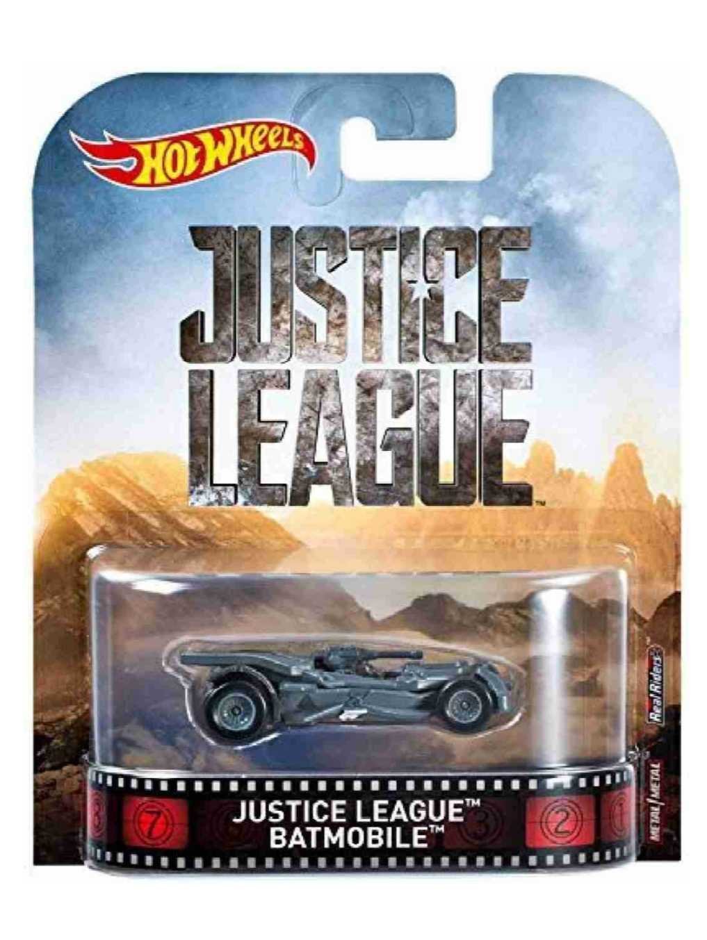 EXCLUSIVE Hotwheels Justice League Batmobile