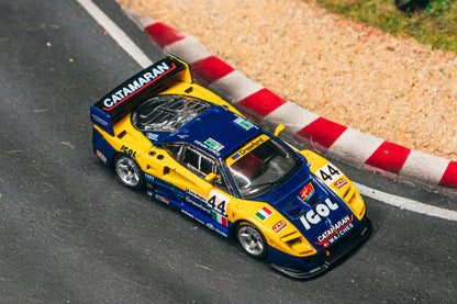 Tarmac Works ixo Models "Ferrari F40 GTE 24h of Le Mans 1996" Diecast Model 1:64 Scale
