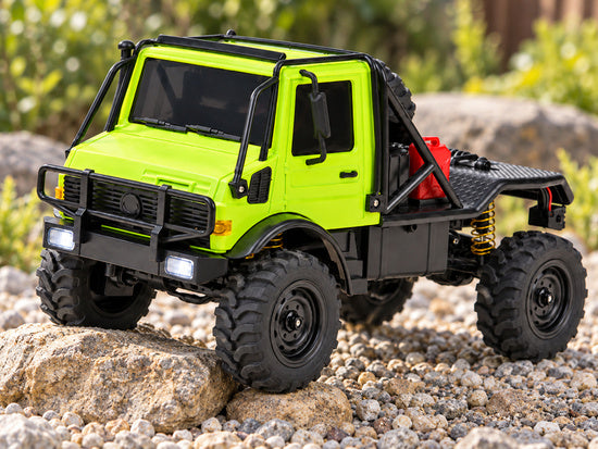 No.Mn-333 Remote Control Truck U4000 1:18 Scale 2.4GHz Battery Charging Method 7.4v Battery Set, LED Lights USB Charging Port RC Truck hu