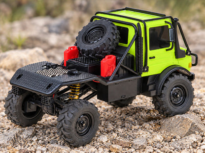 No.Mn-333 Remote Control Truck U4000 1:18 Scale 2.4GHz Battery Charging Method 7.4v Battery Set, LED Lights USB Charging Port RC Truck hu