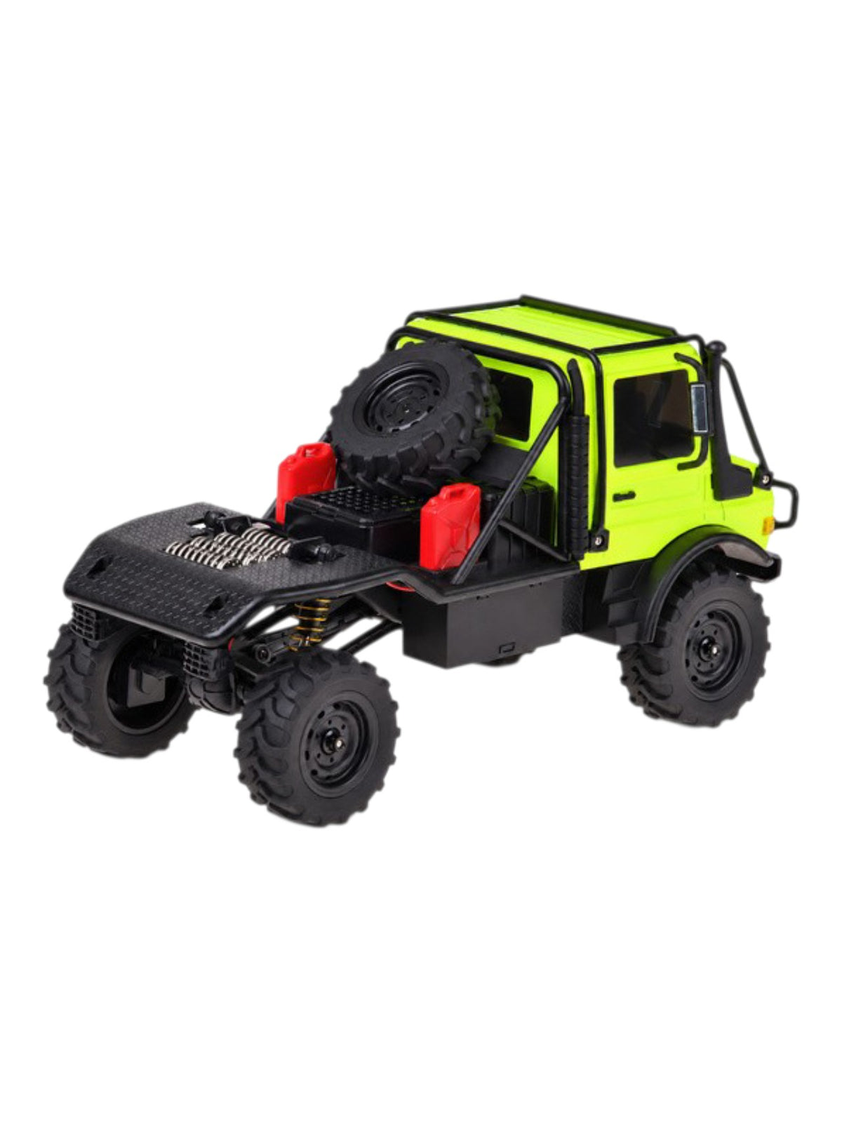 No.Mn-333 Remote Control Truck U4000 1:18 Scale 2.4GHz Battery Charging Method 7.4v Battery Set, LED Lights USB Charging Port RC Truck hu
