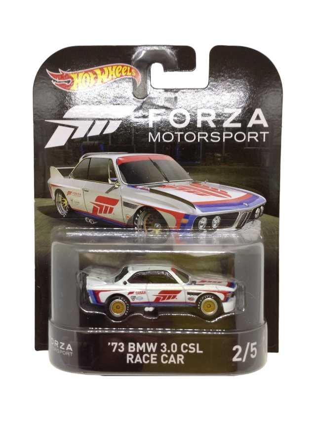 Exclusive Hotwheels Forza Motorsport 73 BMW 3.0CSL RACE CAR