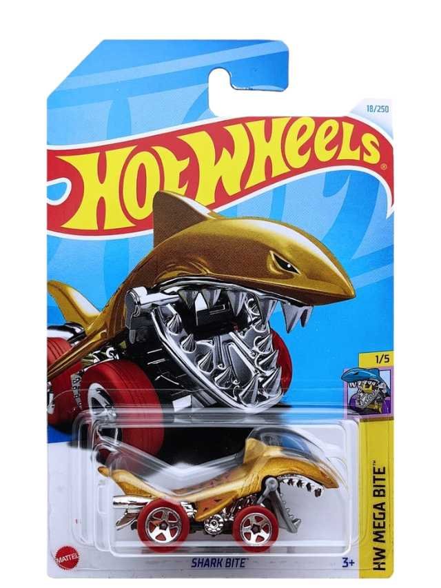 Exclusive Hotwheels Shark Bite Hw Mega Bite