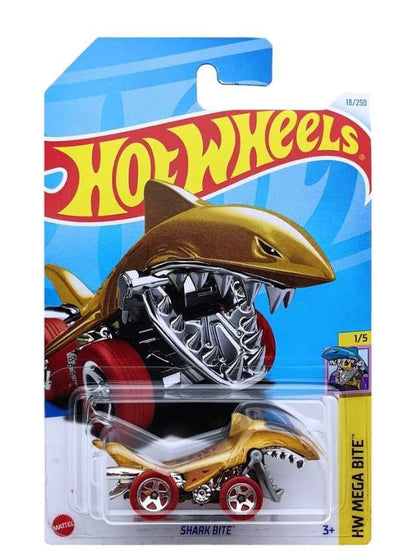 Exclusive Hotwheels Shark Bite Hw Mega Bite