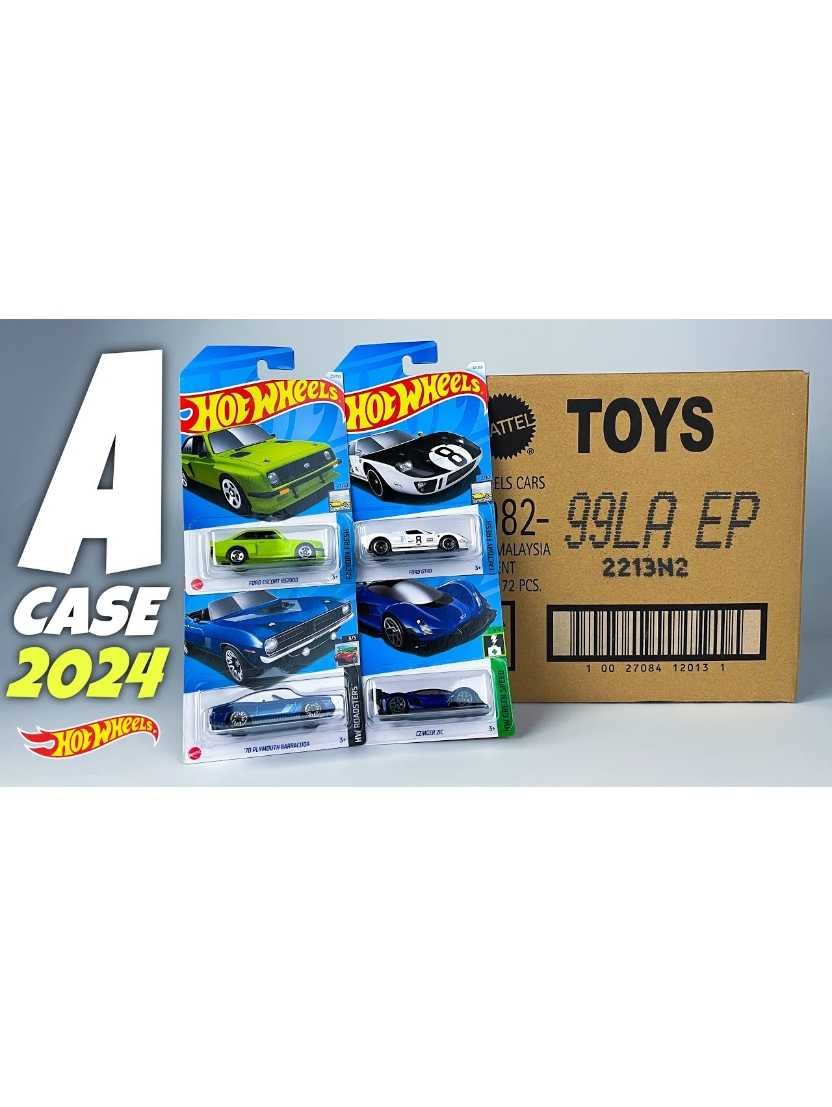 Pre order Hotwheels imported A case 2024 contains 72 cars (special offer)ETA 25 JULY