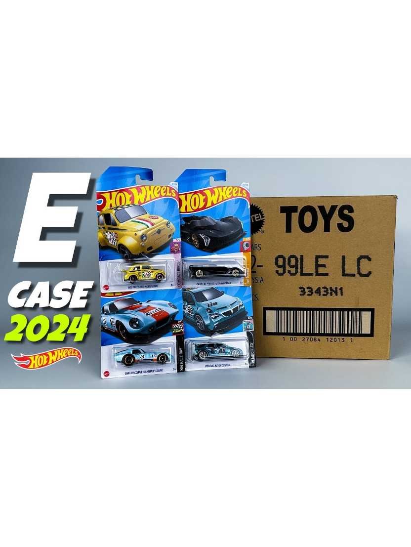 Pre order Hotwheels imported E case 2024 contains 72 cars (special offer)ETA 2 months