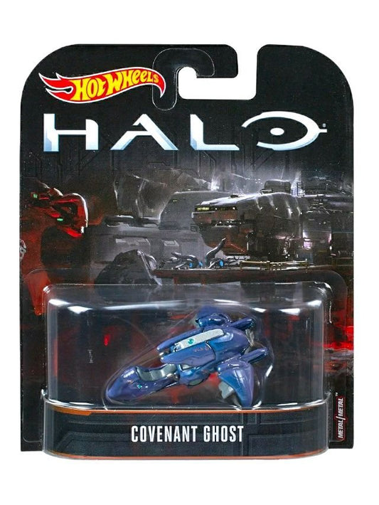 Exclusive Hotwheels Halo Covenant Ghost (Card damage)