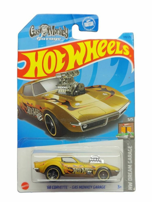 Hotwheels Corvette gas monkey garage