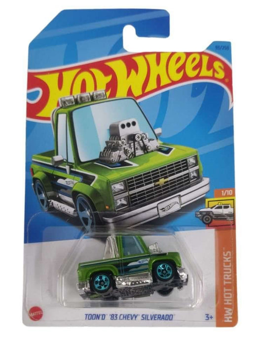 Hotwheels toon d 83 Chevy silverado