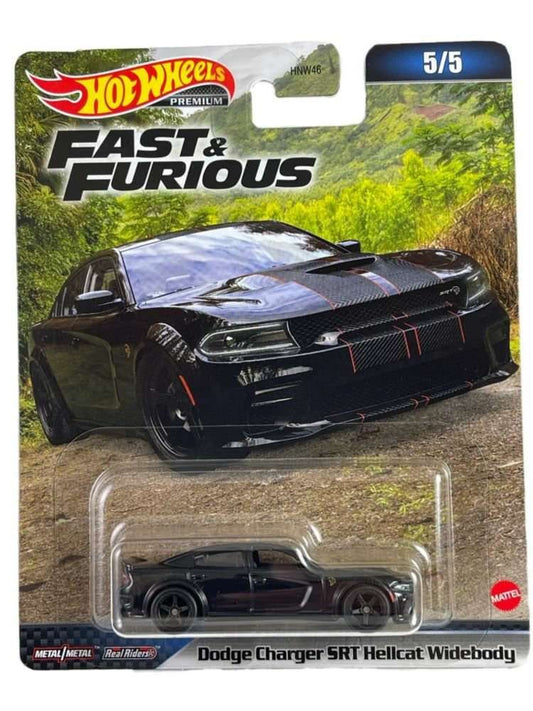 Hotwheels dodge charger str hellcat widebody