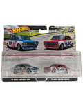EXCLUSIVE Hotwheels Two pack 71 Bre Datsun 510 & 71 Bre Datsun 510