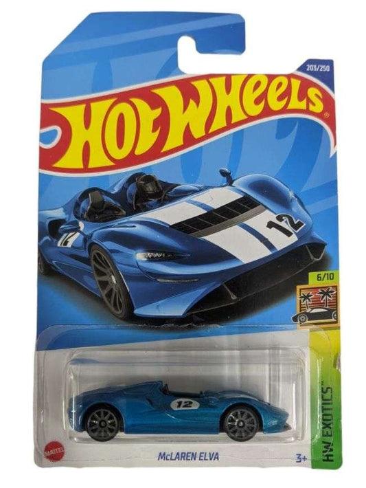 Order Exclusive Hot Wheels McLaren Elva Today