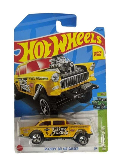 HotWheels 55 chevy bel air gasser Imported Mainline 1:64 Scale HKH61- M7C5