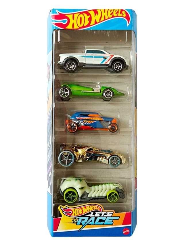 INDIAN CARD Hot Wheels Let's Race Netflix - Set of 5 Cars - 2024