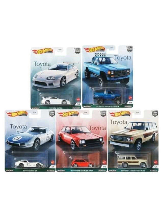 Hotwheels car Culture set of 5