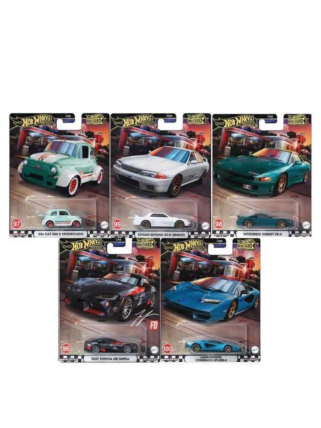 Hotwheels boulevard set of 5
