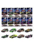 Hotwheels Neon Speeders Set of 8