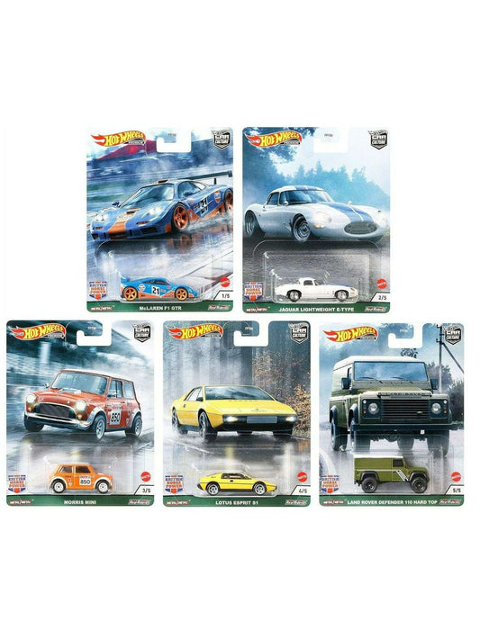 Buy Hot Wheels Car Culture British Horse Power Set of 5