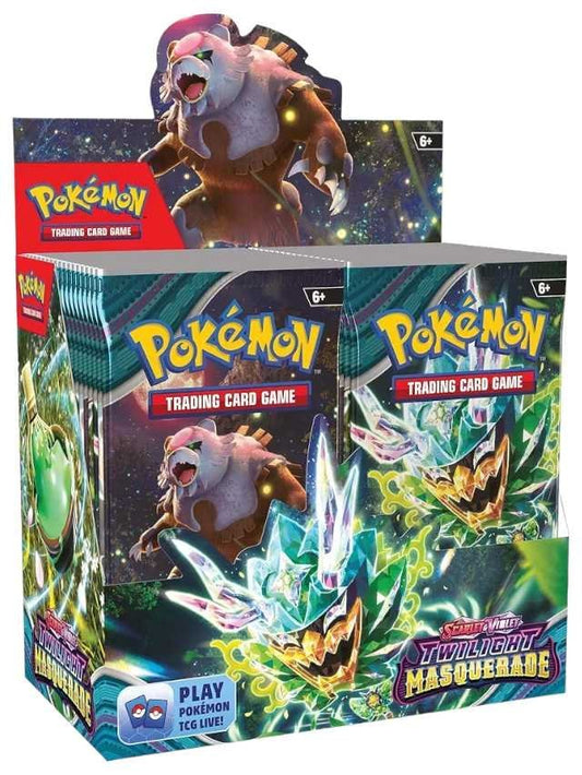 Buy Pokémon Scarlet Violet Twilight Masquerade Booster Box