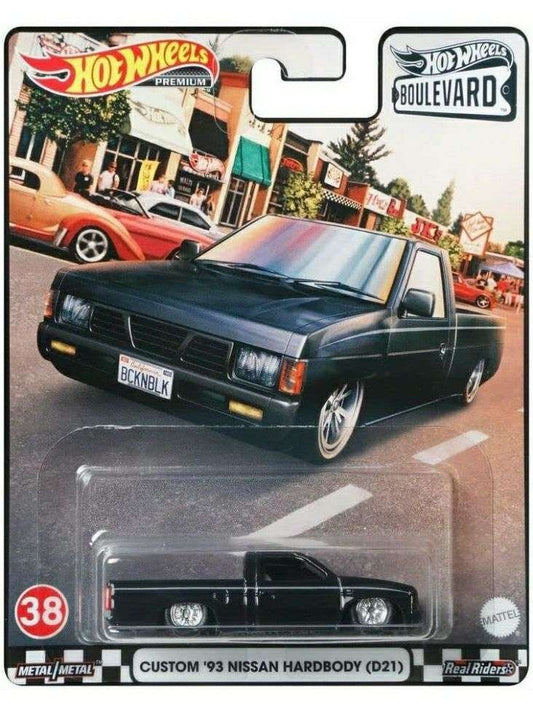 Hotwheels Custom 93 Nissan Hardbody (D21) Imported Premium 1:64 Scale